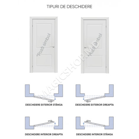 Usa interior Asti 1.2 (L 600; 700; 800; 900 x H 2000) 